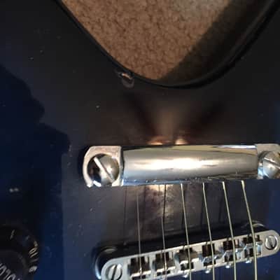 Mahar Flying v 2000s Blue Sunburst image 10