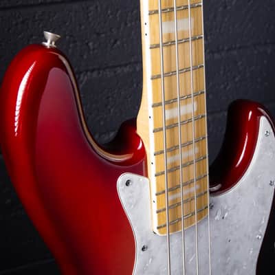 Tokai AJB118 Jazz Bass MIJ Trans Red Burst Ash Lightweight 8lb Made in Japan image 13