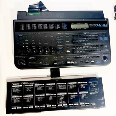 Roland RA-90 Realtime MIDI Arranger w/ MSL-15 Super Card Style Extender