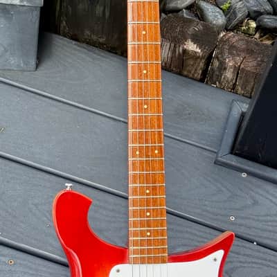 Rickenbacker 425 1967 - a very rare & stunning Fireglo 425 w/a cool factory Boyd Vibrato ! image 8