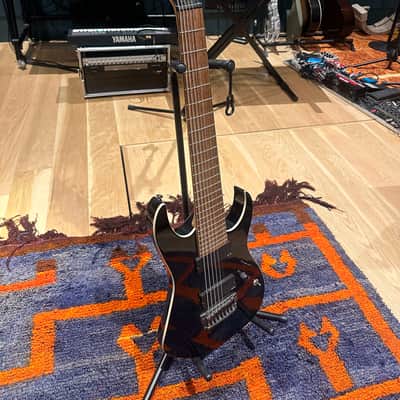 Ibanez RGIR28FE 8-String Electric Guitar 2010's - Black image 1