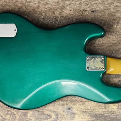 MyDream Partcaster Custom Built - Light Relic Sherwood Green JBass EMG image 3
