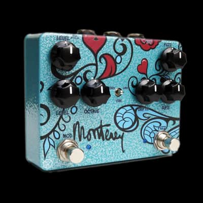 Keeley Monterey Fuzz Vibe Rotary Wah Guitar Effect Pedal image 2