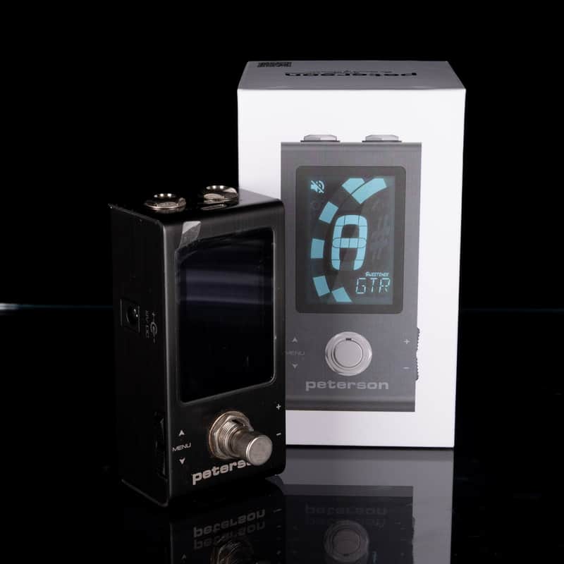 Used Peterson Strobo Stomp Mini Tuner Pedal With Box image 1