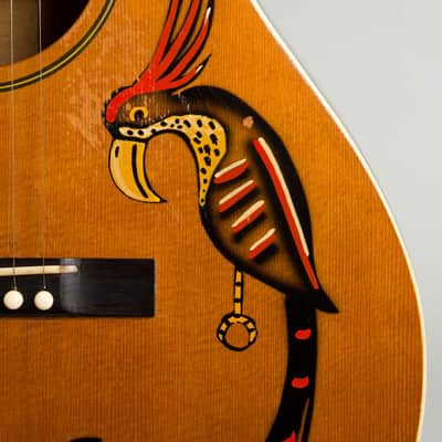 Kel Kroydon KK-1 Flat Top Acoustic Guitar, made by Gibson (1931), ser. #9806 (FON), molded plastic hard shell case. image 17
