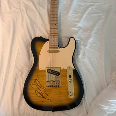 Autographed Fender Richie Kotzen signature by Telecaster 2 tone sunburst image 1