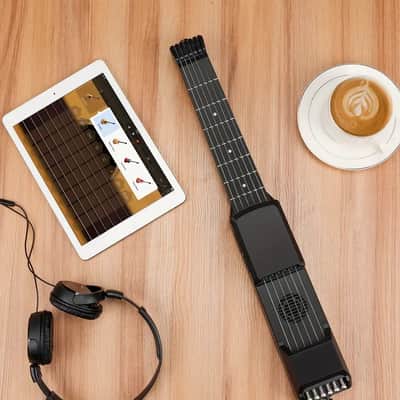 Portable Mini Pocket Guitar - MIDI Compact USB-Charging Smart Acoustic & Electric Guitar image 2