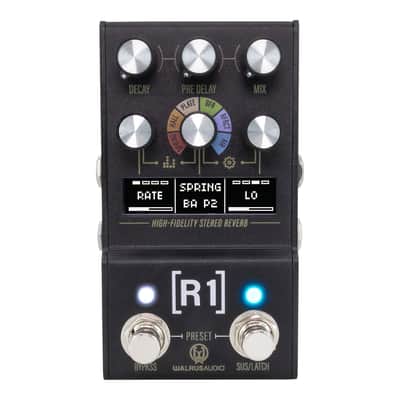 Walrus Audio Mako Series MKII R1 High-Fidelity Reverb Pedal image 1