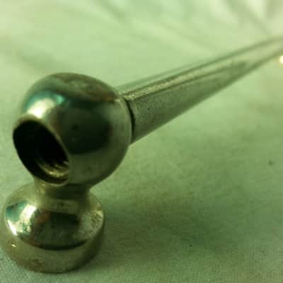 Ludwig Tube Lug Nickel Bass Marching Snare Tenor Tom Drum 7 3/16"USA Vintage 20s - Very Good / 6.95/24.95 image 2