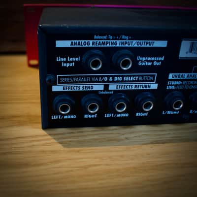 Line 6 POD xt Pro Rackmount Multi-Effect and Amp Modeler 2010s - Red image 16