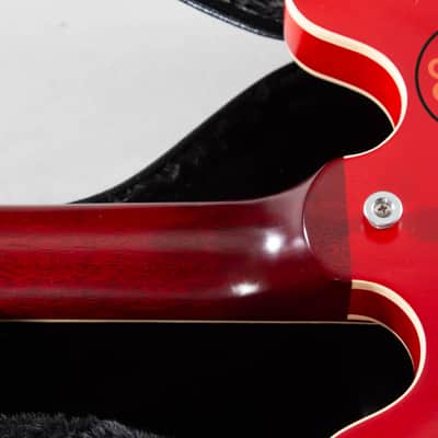 2024 Gibson ES-335 Satin Cherry OHSC Excellent 9.5/10 Rosewood Board 7lb 10oz image 10