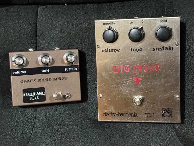 Ram's Head Accurate Big Muff Clone Stolhand Pedals. imagen 1