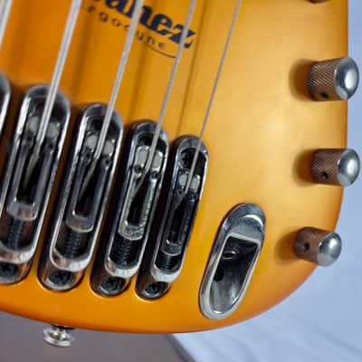 Ibanez Ergodyne EDA905 5 String Bass 2003 - Flare Orange Flat image 5