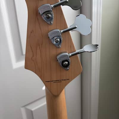Lakland Skyline 44-64 Custom PJ Deluxe Electric Bass 2025 - Ice Blue Metallic image 5