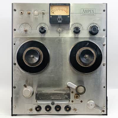 Ampex 351 Tube Tape Machine w/ Racked 351 Preamp Electronics – Vintage Rare image 1