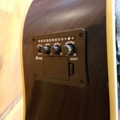 Ibanez PF Series Pf15ece-tbs Acoustic Guitar image 7
