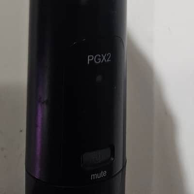 SHURE PGX4 PGX2 (SM58 Mic)  PGX1  H6 524-542 MHZ COMPLETE SET WITH COLLAR MIC image 8
