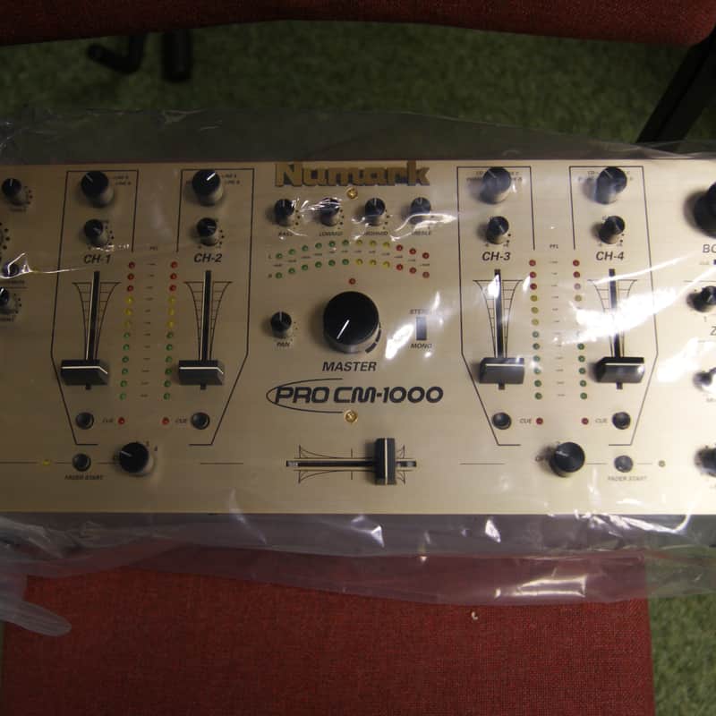 2004 Numark Pro CM1000 club mixer Brushed Alum