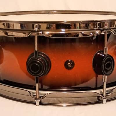 DW/PDP HYBRID MAPLE SNARE DRUM WITH INDE STRAINER SET FREE SHIP TO C-USA! image 5