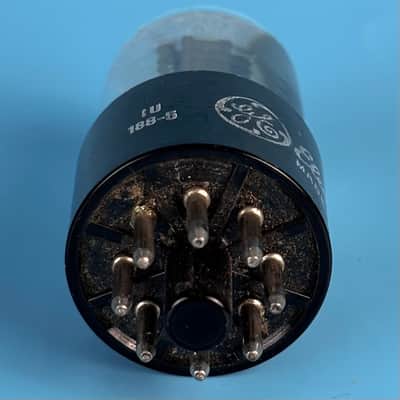 1964 General Electric 6SN7 Vintage Grey Plate vacuum tube! Tests Good! T572 image 7