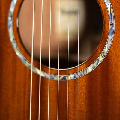 Taylor ‘25 Catch Custom C28e #24 Grand Orchestra Mahogany Acoustic/Electric Guitar with Hardshell Case image 10