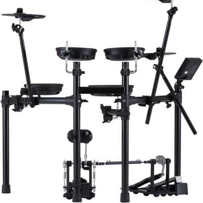 Roland TD-07DMK V-Drum Kit with Mesh Pads 2021 - Black image 3