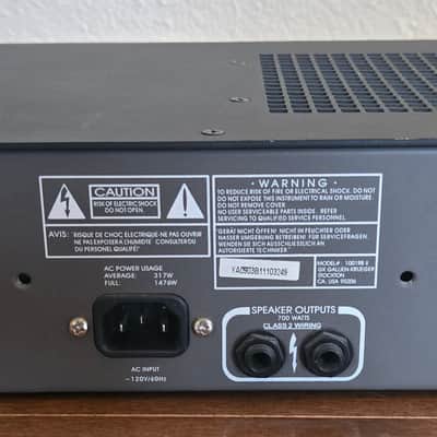 Gallien-Krueger 1001 RB Mark ii 2011 image 4