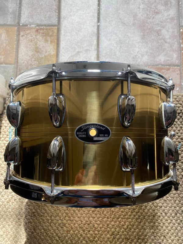 Slingerland 8x14 Brass Shell 90s’ - Brass image 1
