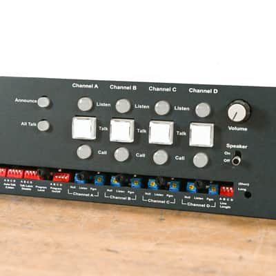 Clear-Com RM-704 2RU 4-Channel Intercom Remote Station CG012TN image 3
