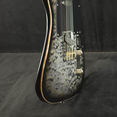 Tom Anderson Top T Icon Contoured Atlantic Storm to Black Edge Burst with Binding image 5