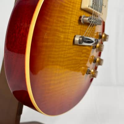 Gibson Les Paul Custom Shop Historic VOS 1959 R9 Reissue 2013 - Heritage Cherry Sunburst image 6