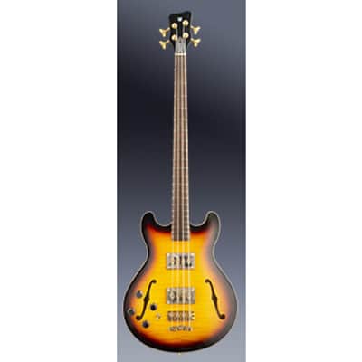 Warwick Teambuilt Pro Series Star Bass, 4-String - Vintage Sunburst Transparent High Polish, Lefthand image 11