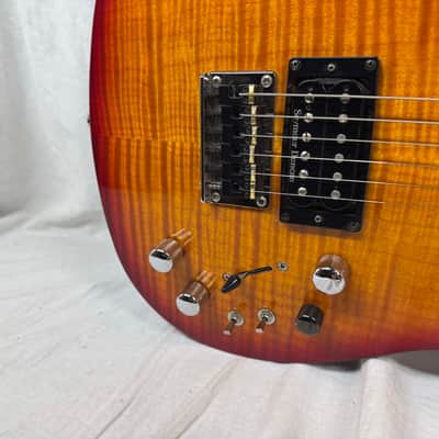 Brian Moore iM i2000 Series Model iGuitar8.13 iGuitar 8.13 Guitar with Roland Synth Access + Case 2002 - Vintage Sunburst image 4
