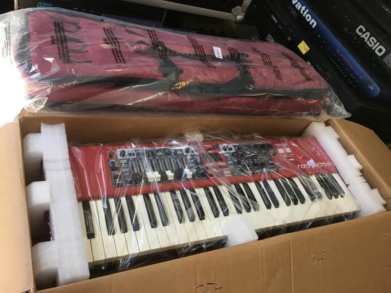 Nord Electro 6D 61 key Keyboard Piano Drawbars Organ EL6D w/GB61 gig bag //ARMENS// image 1