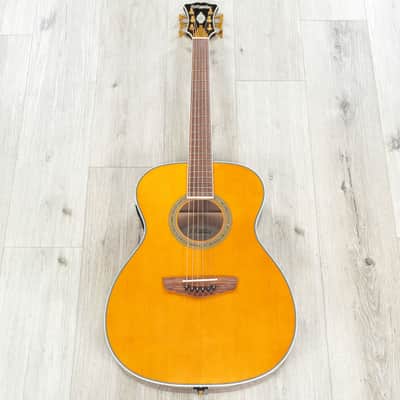 D'Angelico DAEOMXTVNATGP Excel Tammany XT Acoustic Electric Guitar, Vintage Nat image 5