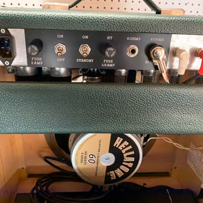Fargen Epic 30 1x12 Reverb Combo Rare Epic 30 Reverb 1x12 Combo Refurbished 2018 by Ben Fargen - Green tolex image 4