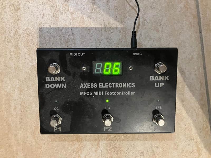 Axess Electronics MFC5 MIDI Footcontroller image 1