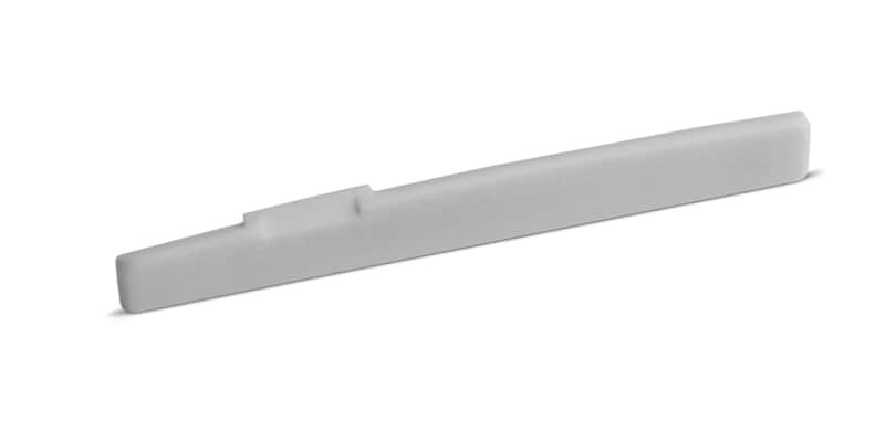 Bone Saddle – Fits Some Pre-2016 Taylor® Guitars – Forward Line B Compensation – 9 mm Height image 1