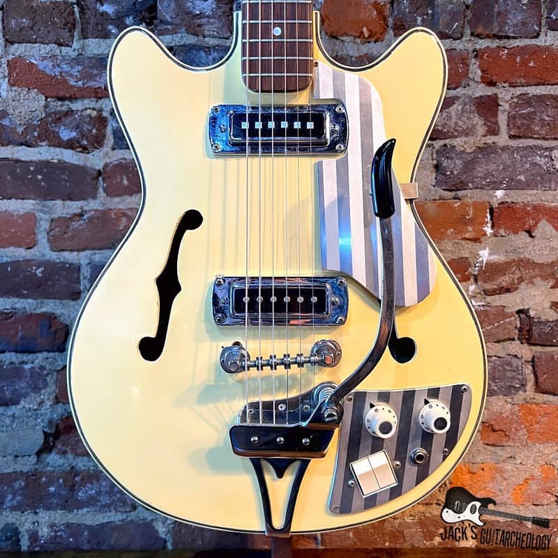 Teisco EP-9T Electric Guitar (1960s - White) image 1