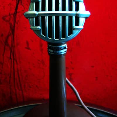 Vintage RARE 1930's Astatic Model 30 / JT-30 w accessories Hi Z harp mic T-3 prop display repair image 3