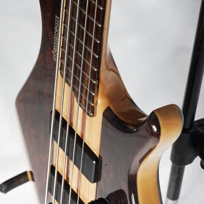 Nightingale Fivethru - 5 string bass guitar, Made in UK by Ernie Goodfellow, GB Guitars image 7