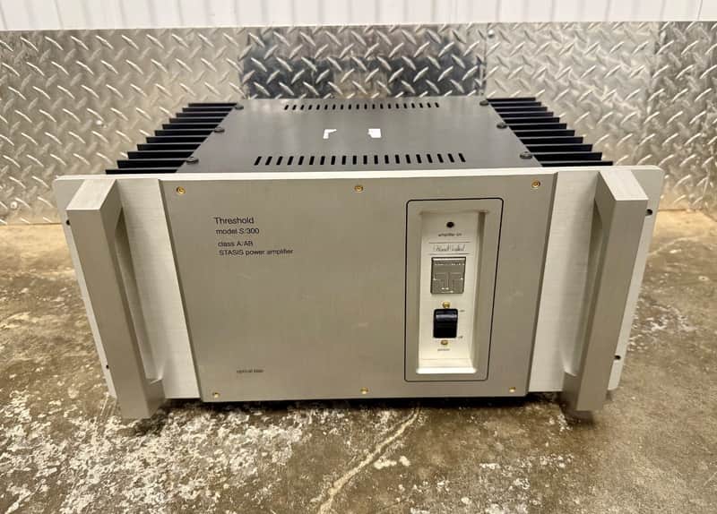 Threshold S/300 Stereo Power Amplifier Nelson Pass Stasis Circuit image 1