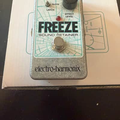 Electro-Harmonix Freeze Nano Sound Retainer Sustain Pedal 2010 - Present - Blue / Gray image 1