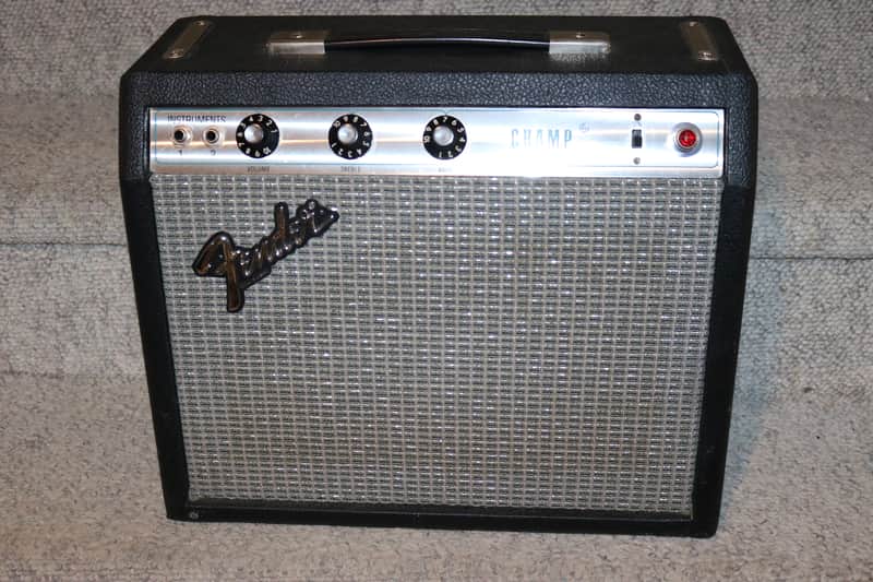 Vintage Silverface Fender Champ - Beautiful Condition - No Tariffs image 1