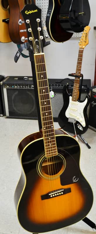 Epiphone AJ200E VS 6-String Acoustic Electric Guitar | Reverb