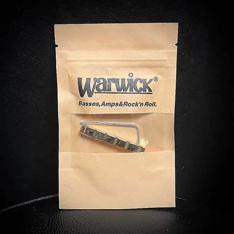 Warwick Brass Just A Nut for 5-String Bass 45mm SP W 30215 image 1