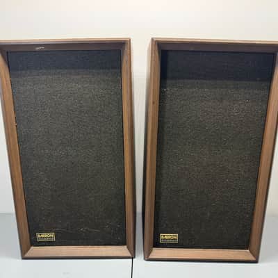 Barron Acoustalinear Vintage Floor Speakers HiFi Stereo Adjustable 3-Way Speaker image 1