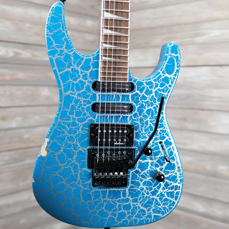 Jackson Soloist X Series SL3X DX Guitar - Frost Byte Crackle (1827-5J) image 1