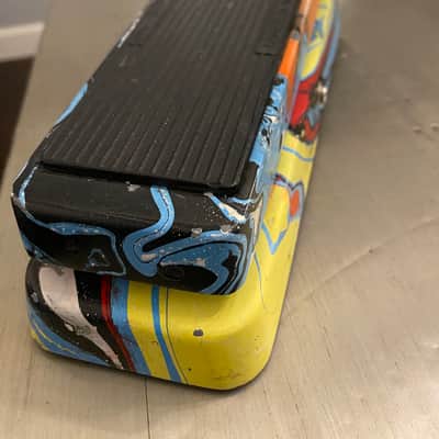 Ancient Amplification Italian style Wah 2025 - Dipped acrylic swirl image 3