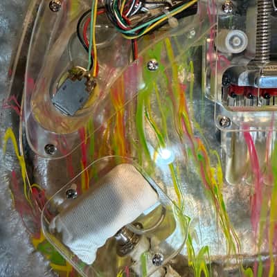 Ibanez JEM20th Steve Vai Signature 20th Anniversary 2007 - Clear Splatter image 12